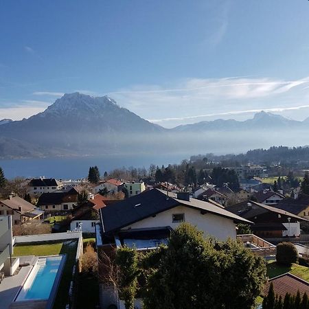 Dachwohnung Mit Seeblick Altmünster Exterior foto