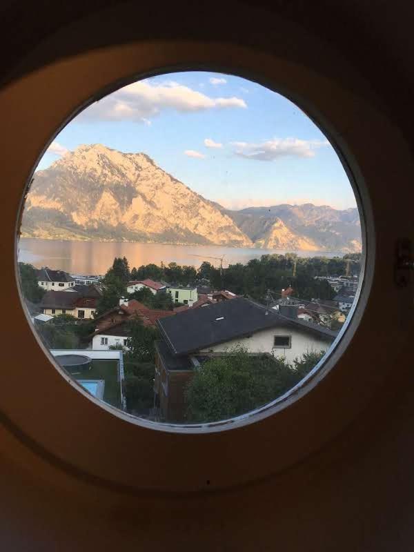 Dachwohnung Mit Seeblick Altmünster Exterior foto